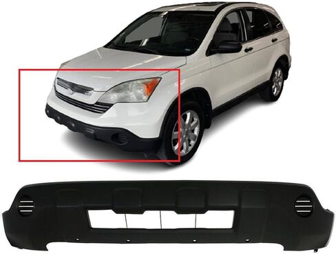 FitParts Compatible With Front Lower Bumper Cover 2007 2008 2009 Honda CR-V Textured EX LX EX-L Sport 07 08 09. New, Textured. W/o Fog Light Holes. W/o Parking Aid Sensor Holes. in Saudi Arabia