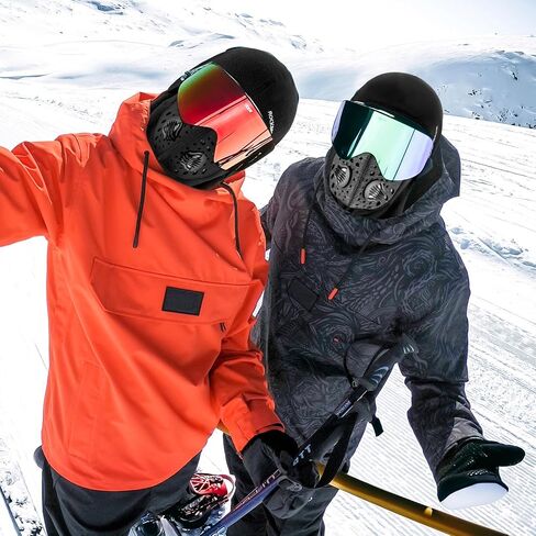ROCKBROS Thermal Balaclava Ski Mask Windproof 3D Design Breathable Winter Mask for Outdoor Sports in Saudi Arabia