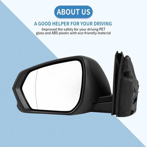 استبدال المرايا الخارجية ECCPP بـ 2018-2021 لسيارة Chevy لجانب سائق EQUINOX 84225382-PFM in Kuwait