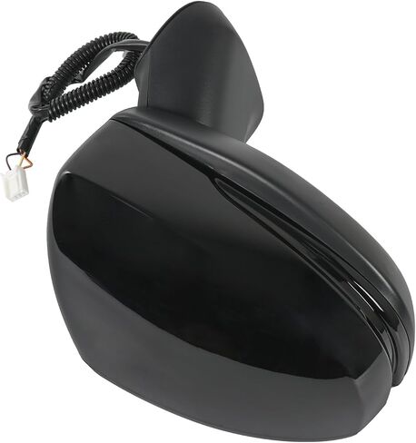 JDMSPEED Right Side Side View Door Mirror Compatible with 2015-2020 Honda Fit Non-Heated Manual Folding Black Replace# HO1320332 76208-T5R-A01(6 pin) in Saudi Arabia