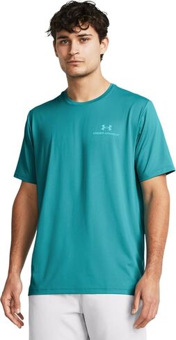 Under Armour Vanish Energy Short-Sleeve Shirt - Men's, Circuit Teal, L in Saudi Arabia