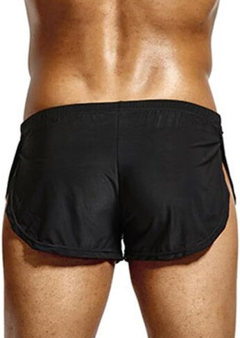 Men's Boxer Underwear, Men's Athletic Briefs,Sexy Split Side Boxer Shorts Briefs in Saudi Arabia