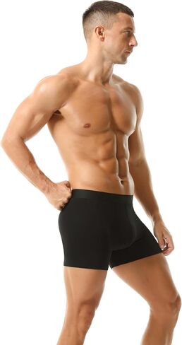 Men's Underwear Cotton Comfort Soft Breathable Stretch Boxer Briefs 1/3 Pack in Saudi Arabia