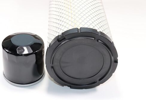 Compatible with Kawasaki Mule PRO-MX Filter Kit: Oil Filter and Air Filter/Cleaner Element - Replaces 11013-Y005 & 16097-0007 in Saudi Arabia