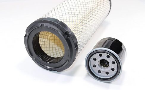 Compatible with Kawasaki Mule PRO-MX Filter Kit: Oil Filter and Air Filter/Cleaner Element - Replaces 11013-Y005 & 16097-0007 in Saudi Arabia