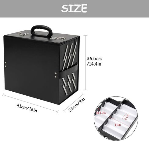 Sunglass Eyeglass Storage Box 48 Slots Glasses Display Drawer Fully Expanded Lockable Case Organizer Multi-function Case Suitcase in Saudi Arabia