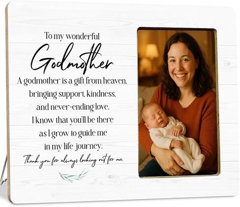 Baptism Gifts Picture Frame for Girls, Christening Gifts, Catholic Baby Gift Wooden Picture Frames in Kuwait