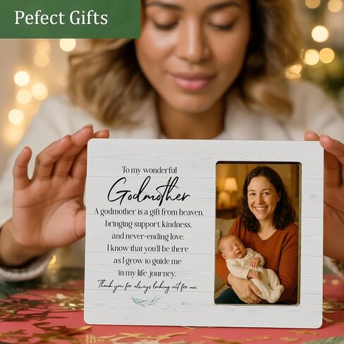 Baptism Gifts Picture Frame for Girls, Christening Gifts, Catholic Baby Gift Wooden Picture Frames in Kuwait