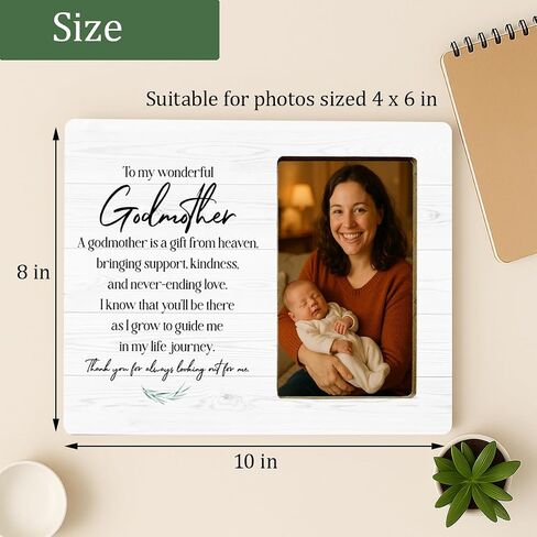 Baptism Gifts Picture Frame for Girls, Christening Gifts, Catholic Baby Gift Wooden Picture Frames in Kuwait