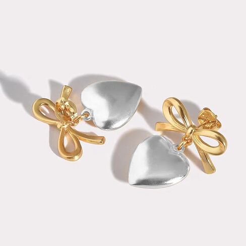 Flat Back Earrings for Women Flatback Bow Star Flower Stud Earrings Hypoallergenic Screw Back Earrings Tiny Small Tragus Cartilage Helix Piercing Jewelry for Sensitive Ears in Kuwait