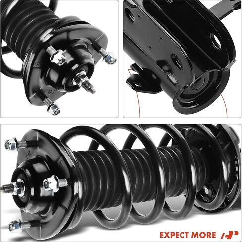 دعامة أمامية كاملة A-Premium، مجموعة زنبركية وتركيب متوافقة مع Honda Odyssey 2013 2014 2015 2016 2017 V6 3.5L، مجموعة من قطعتين in Saudi Arabia