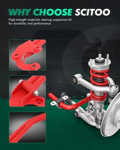 SCITOO Front Strut Tower Bar Suspension Replacement Red Fit for 1999 for BMW 318i /1999 for BMW 318is /1999 for BMW 318ti /2001-2005 for BMW 320i /2000 for BMW 323Ci /1999-2001 for BMW 323i in Saudi Arabia