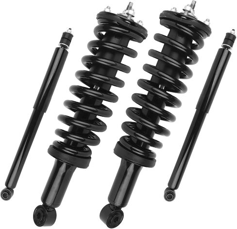 KUSATEC Front Pair Complete Struts Shock Absorber fit for Toyota Sequoia 2001 2002 2003 2004 2005 2006 2007, 171348L 171348R 37240x2 Left/Right Struts with Coil Spring Assemblies in Saudi Arabia