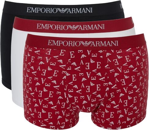 Emporio Armani Pure Cotton 3 Pack Trunk in Saudi Arabia