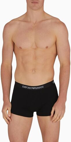 Emporio Armani Pure Cotton 3 Pack Trunk in Saudi Arabia