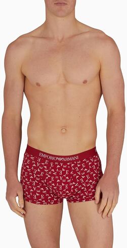 Emporio Armani Pure Cotton 3 Pack Trunk in Saudi Arabia