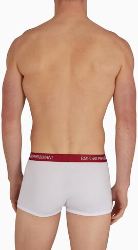 Emporio Armani Pure Cotton 3 Pack Trunk in Saudi Arabia