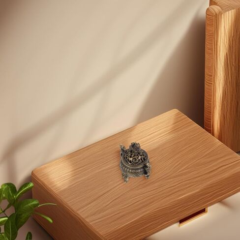 LOGOFUN Feng Shui Incense Censer Copper Dragon Incense Burner Chinese Aromatherapy Censer Vintage Incense Holder for Home Tabletop Decoration in Saudi Arabia