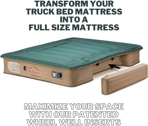 Pittman Outdoors PPI-PROAC5 AirBedz Pro3 مرتبة هوائية لسرير الشاحنة، حشوات جانبية على شكل عجلة قابلة للنفخ | يناسب جميع سلسلة Pro3 in Kuwait