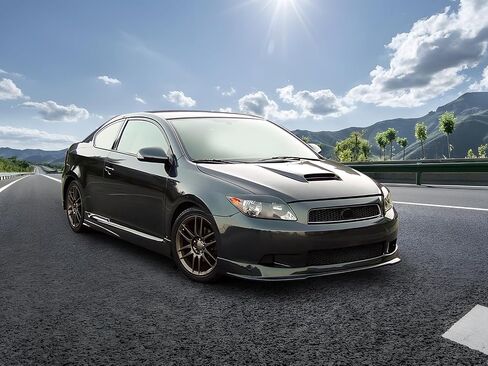 الشفة الأمامية الممتصة للصدمات متوافقة مع 2005-2010 Scion tC، RS Style Black PU Front Lip Finisher Under Chin Spoiler Add On by IKON MOTORSPORTS، 2006 2007 2008 2009 in Saudi Arabia