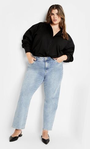 City Chic Women's Plus Size Shirt - Kenia in Saudi Arabia