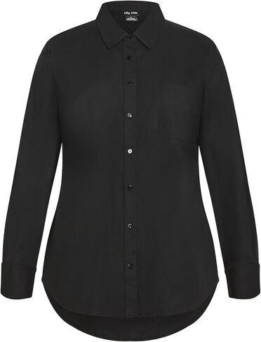 City Chic Women's Plus Size Shirt - Kenia in Saudi Arabia