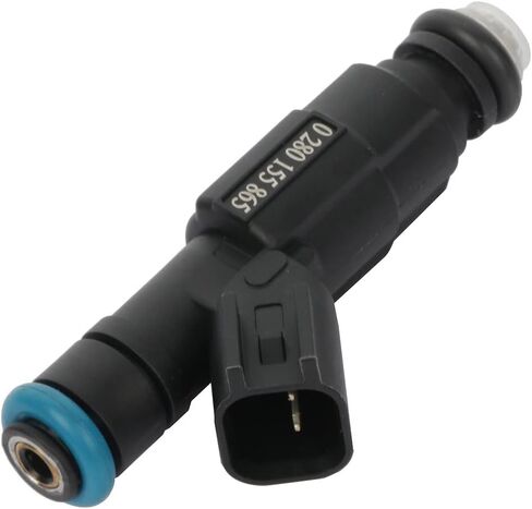 Fuel Injectors 4Holes Set of 8Pcs Fit for Lincoln for Navigator 5.4L 1999-2004 for Lincoln for Continental 4.6L 1999-2002 for Ford for Mustang 4.6L 1999 2001 2003-2004 Replacement OEM 0280155865 in Saudi Arabia