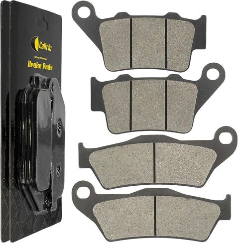 Caltric Brake Pads Compatible with Ktm Exc450 Exc520 Exc525 Exe125 Exc 450 520 525 125 2000-2003 Front Rear Brakes in Saudi Arabia