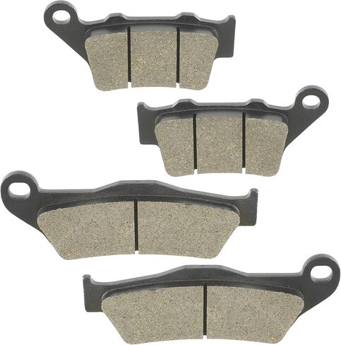 Caltric Brake Pads Compatible with Ktm Exc450 Exc520 Exc525 Exe125 Exc 450 520 525 125 2000-2003 Front Rear Brakes in Saudi Arabia
