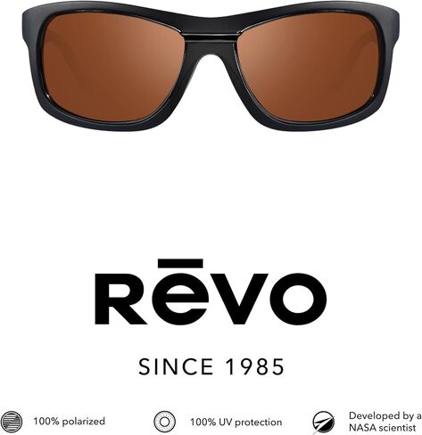 Revo Sunglasses Genesis: Polarized Lens with Wraparound Frame with Easy-Swap Magnetic Lenses in Saudi Arabia