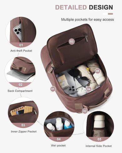 حقيبة ظهر رياضية للنساء والرجال، حقيبة رياضية خفيفة الوزن مع حجرة للأحذية، حقيبة ظهر رياضية مقاومة للماء مع جيب مبلل، أسود in Kuwait