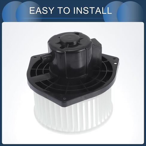 مجموعة محرك منفاخ HVAC، رقم 96539656 لسيارة شيفروليه أفيو 2004-2008 بلاستيك معدني أسود وأبيض، قطعة واحدة in Saudi Arabia