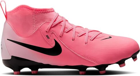 Nike Jr. Phantom Luna 2 Academy Little/Big Kids' MG Soccer Cleats (FJ2603-600, Sunset Pulse/Black) Size 1.5 in Saudi Arabia