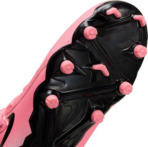 Nike Jr. Phantom Luna 2 Academy Little/Big Kids' MG Soccer Cleats (FJ2603-600, Sunset Pulse/Black) Size 1.5 in Saudi Arabia