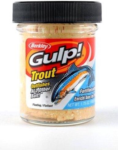 Berkley Gulp! Trout Dough Fishing Bait, Chunky Cheese in Kuwait