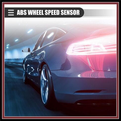 Front Rear Left Right ABS Sensor Wheel Speed Sensor, for BMW 325Ci 2001-2006, Plastic, No.34526752681/34526752682/34526752683, Black, 4pcs Durable Material in Saudi Arabia