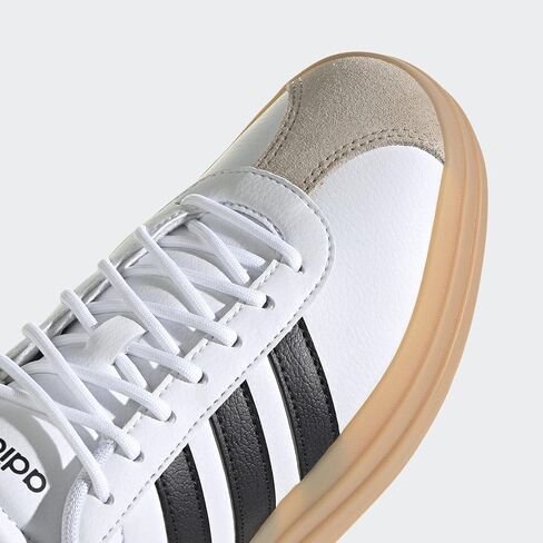 أديداس ونسى VL Court Sneaker Bold Sneaker ، Alumina/White/Gum ، 7.5 in Kuwait