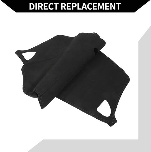 Dash Cover for Mitsubishi Lancer EX 2008-2017 / Center Console Dashboard Cover/Non-Slip/Suede / 1 Pcs Black in Saudi Arabia