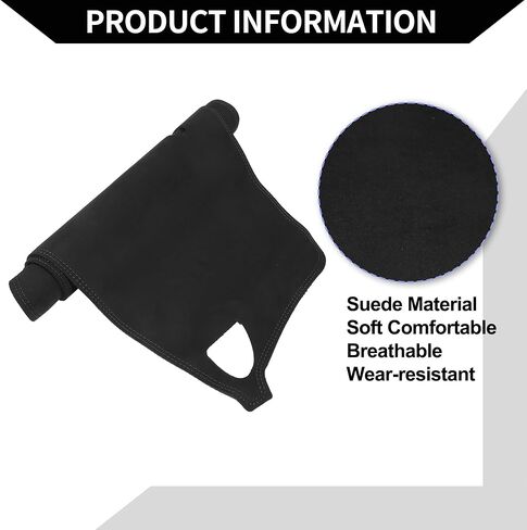 Dash Cover for Mitsubishi Lancer EX 2008-2017 / Center Console Dashboard Cover/Non-Slip/Suede / 1 Pcs Black in Saudi Arabia