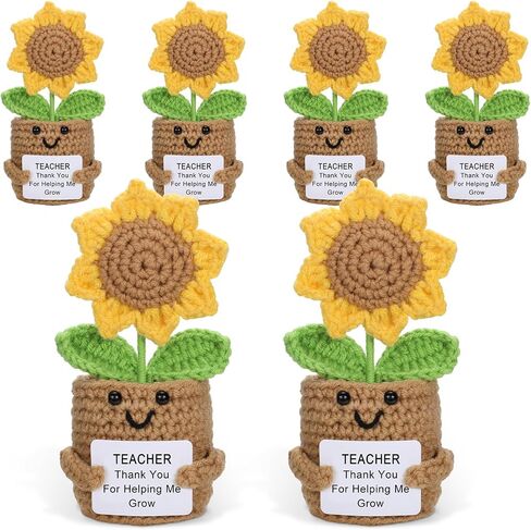 6Pcs Positive Crochet Taco Mini Emotional Support Gifts Inspirational Handmade Knitted Doll Motivational Funny Present for Women Men Friends Birthday Cinco De Mayo Fiesta Mexican Party Decor in Kuwait
