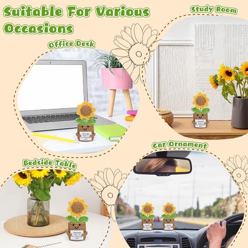 6Pcs Positive Crochet Taco Mini Emotional Support Gifts Inspirational Handmade Knitted Doll Motivational Funny Present for Women Men Friends Birthday Cinco De Mayo Fiesta Mexican Party Decor in Kuwait