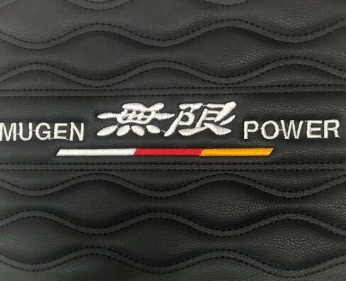Auto Car Accessory 1x For JDM For MUGEN Leather Car Center Console Armrest Cushion Mat Pad Cover Universal Style_8888 in Saudi Arabia
