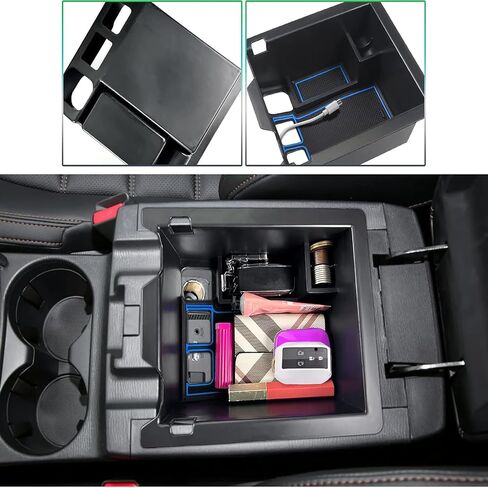 Gah 2024 CX 5 Center Console Organizer Armrest Console Glove Storage Box CX-5 Accessories Insert Tray Container Compatible with Mazda CX5 2017-2025 with Mats in Saudi Arabia