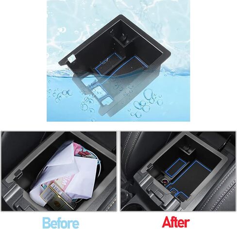 Gah 2024 CX 5 Center Console Organizer Armrest Console Glove Storage Box CX-5 Accessories Insert Tray Container Compatible with Mazda CX5 2017-2025 with Mats in Saudi Arabia