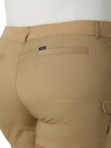 Lee Women's Ultra Lux Comfort with Flex-to-Go Cargo Short in Kuwait