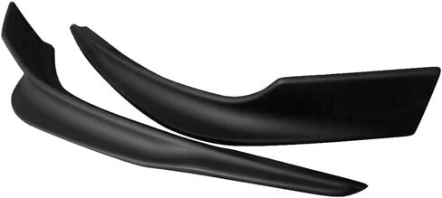 IKON MOTORSPORTS, Front Bumper Lip Compatible with 2016-2017 Mazda 6, Unpainted Black Front Bumper Left Right Side Splitter Spoiler Valance Pair ABS Plastic in Saudi Arabia
