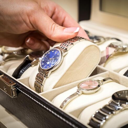 uxcell 12pcs Bracelet Watch Pillow Velvet Jewelry Display Pillows Cushion Pad Watch Storage Pillow for Watch Box Light Brown in Saudi Arabia