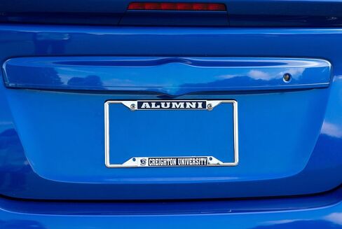 Desert Cactus Creighton University Car Accessories Bluejays Metal License Plate Frame and Tag Holder for Front or Rear of Car (Alumni) in Saudi Arabia