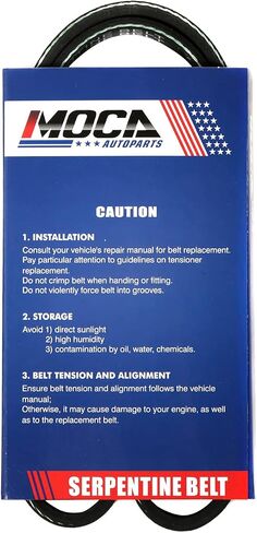 MOCA AUTOPARTS 2 قطعة أحزمة سيربنتين EPDM تناسب نيسان كويست، مورانو، ماكسيما in Saudi Arabia