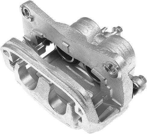Detroit Axle - Front Left Brake Caliper for Subaru Outback Forester Legacy Impreza Baja 9-2X WRX XV Crosstrek Driver Side Brake Caliper with Bracket Replacement in Saudi Arabia